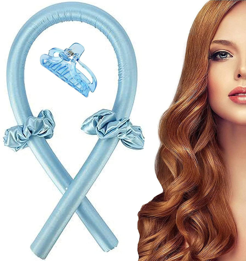 Heatless Curling Rod Headband for Women – No Heat Hair Curlers Set for Soft Natural Waves & Curls | Overnight Hair Styling Tool for Long & Medium Hair