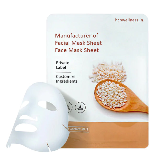 Fruit Extracted Sheet Face Masks Set - 6 Pack Hydrating & Nourishing Skincare for Dull, Tired Skin