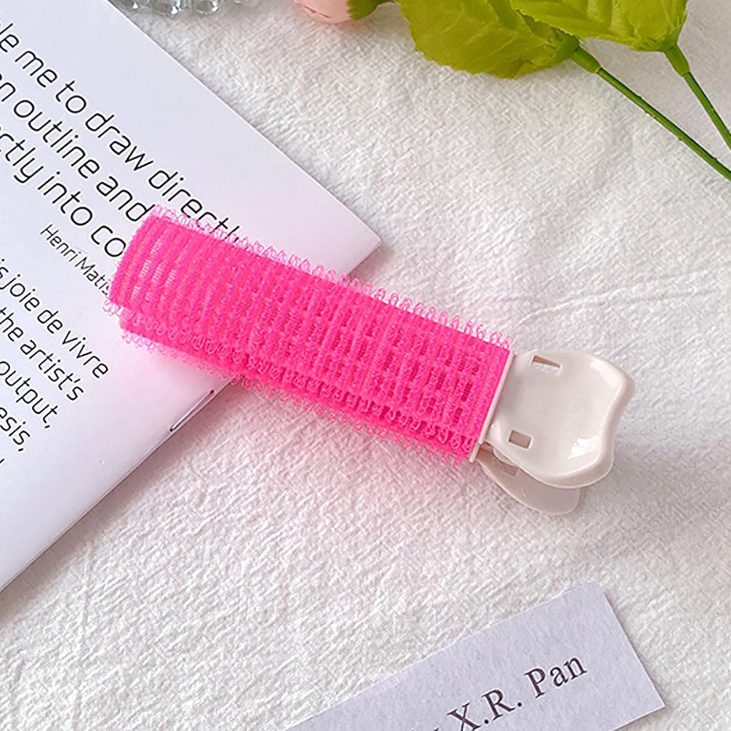 Create Instant Volume & Perfect Curls: 4PC Self-Grip Root Lift Rollers