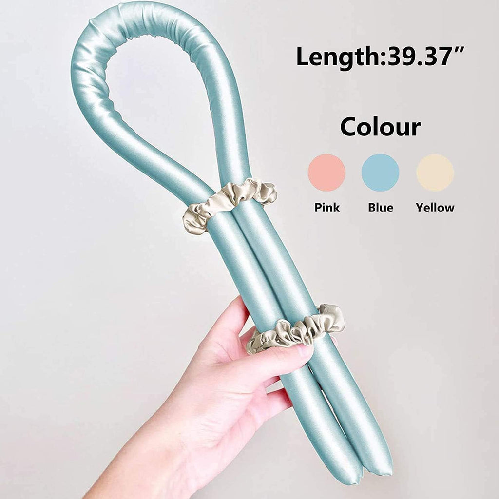 Heatless Curling Rod Headband for Women – No Heat Hair Curlers Set for Soft Natural Waves & Curls | Overnight Hair Styling Tool for Long & Medium Hair
