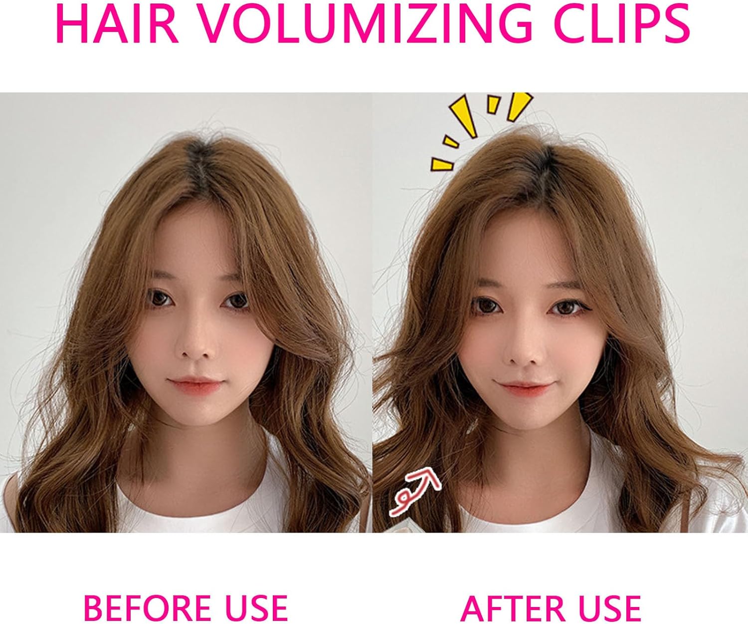 Create Instant Volume & Perfect Curls: 4PC Self-Grip Root Lift Rollers