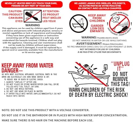 Hair Dryer Brush Blow Dryer in One, Upgraded 4 in 1 Hair Dryer and Styler Volumizer with Negative Ion Anti-frizz Ceramic Titanium Barrel Hot Air Hair Straightener Brush