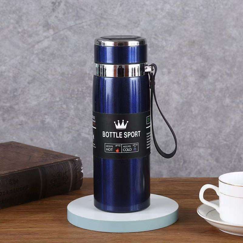 1L 316 Stainless Steel Thermos Bottle Large Capacity Portable Double Wall Vacuum Insulated Sports Water Bottle