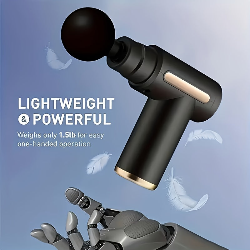 6-in-1 Percussion Massage Gun – Deep Muscle Relief