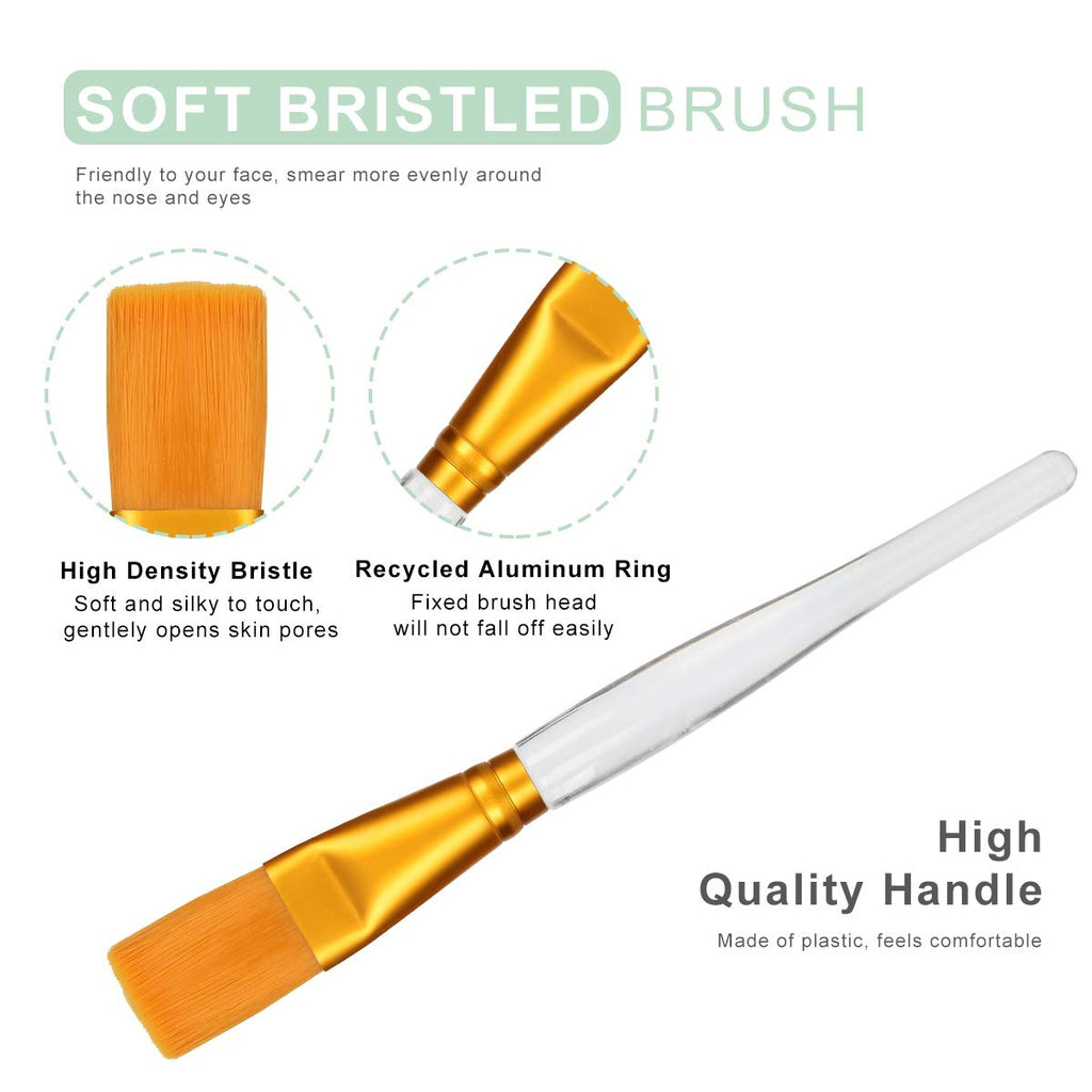 4-in-1 Professional Facial Tool Kit - DIY Mask Mixing Bowl, Brush, Spatula & Spoon for At-Home Spa Skincare