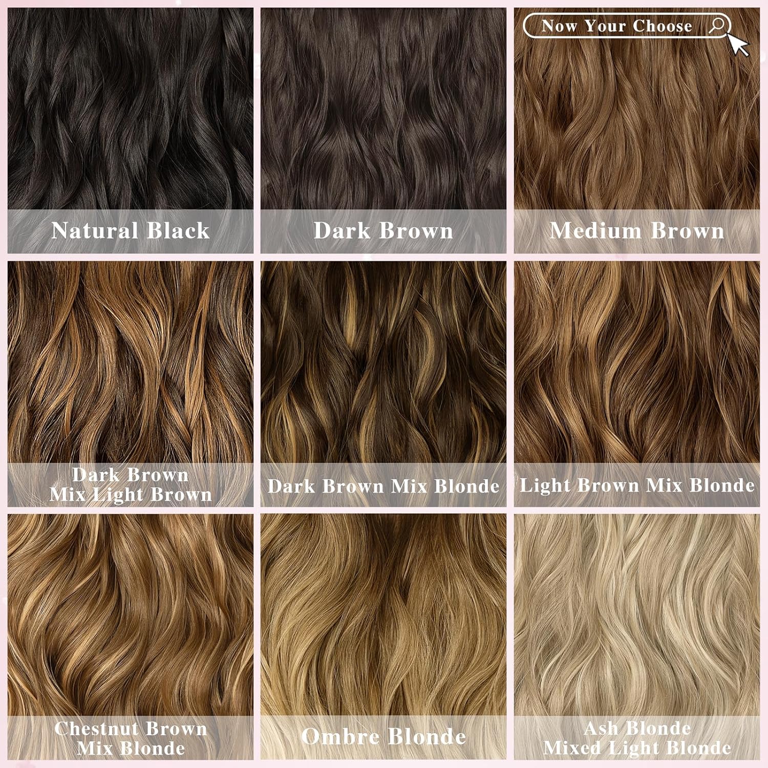 Elevate Your Style with Luxurious, Long Wavy Hair Extensions.